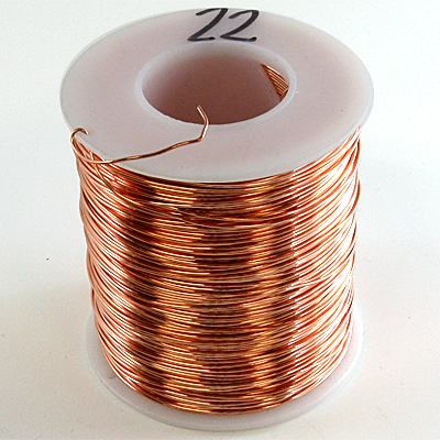 ParaWire Bare Copper- 22G Round –