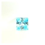 6 x 6 Swiss Blue Cubic Zirconia