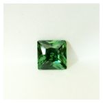 6 x 6 Square Light Emerald Cubic Zirconia