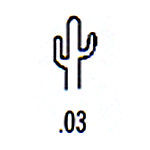 Southwest Design Stamp S-3