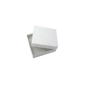 3x3 white cotton filled box