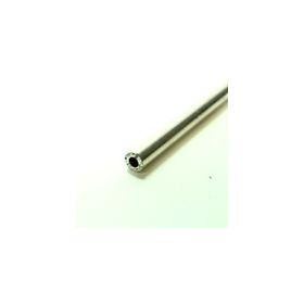 2.0mm Heavy Wall Sterling Silver Tube