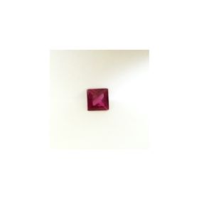 6 x 6 Ruby Cubic Zirconia