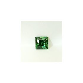6 x 6 Square Light Emerald Cubic Zirconia