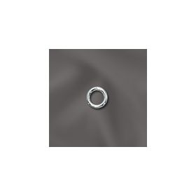 4mm(OD) Sterling Silver Jump Ring, 22g, pk of 10