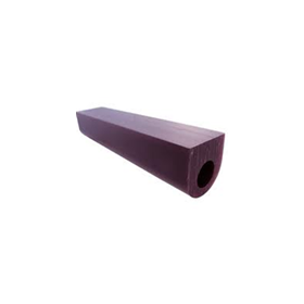 purple flat tube 1 1/4"