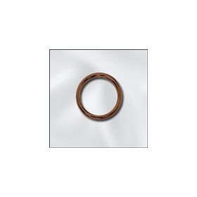 18ga 10mm Open Copper Jump Ring, 100pk