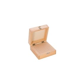 100 Hole Wood Box, 5 1/2" x 5 1/2"