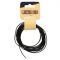3.0mm Black India Leather Cord 5yd